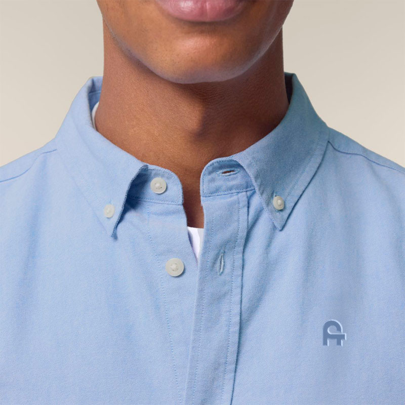 Camisa Atlas: Oxford Shirt (Blue)