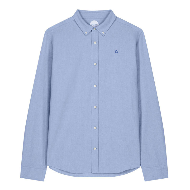 Camisa Atlas: Oxford Shirt (Blue)