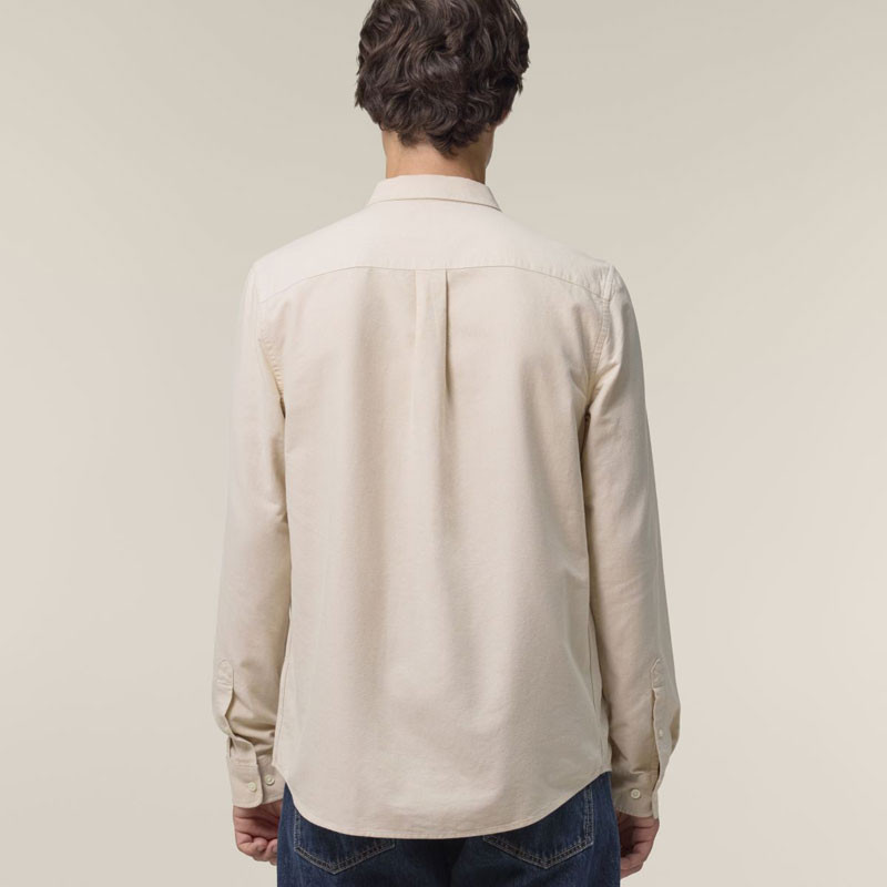 Camisa Atlas: Oxford Shirt (Beige)