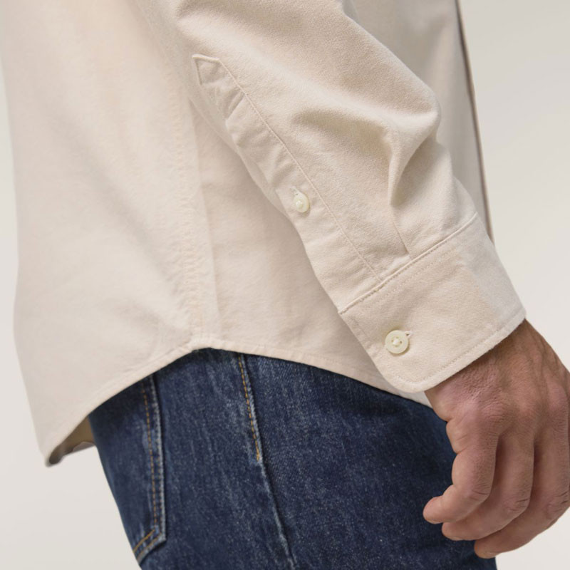 Camisa Atlas: Oxford Shirt (Beige)