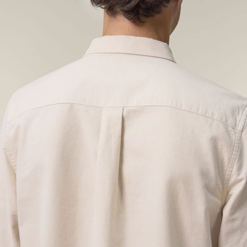 Camisa Atlas: Oxford Shirt (Beige)