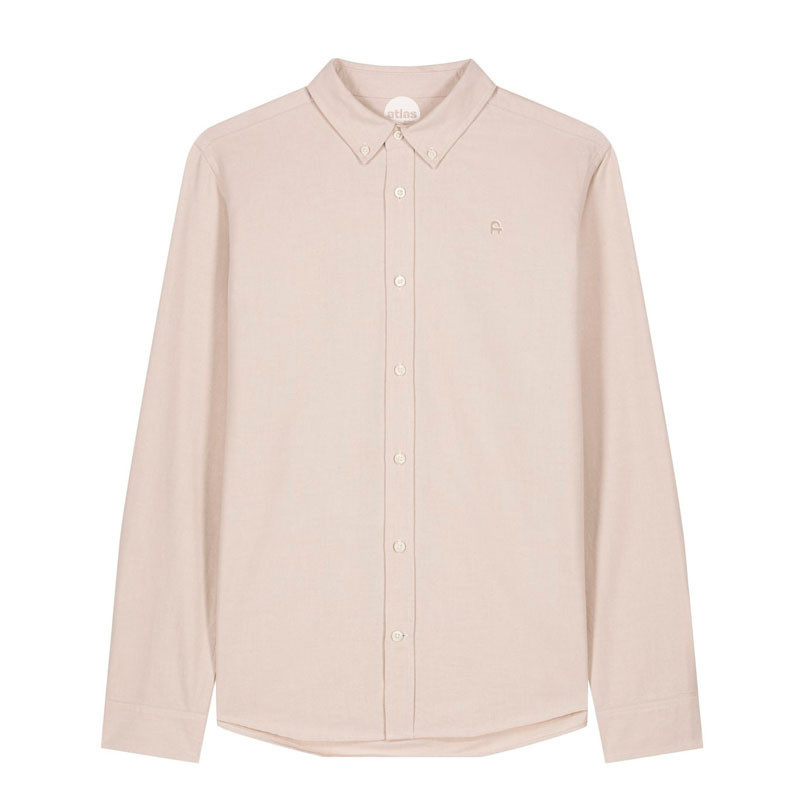 Camisa Atlas: Oxford Shirt (Beige)