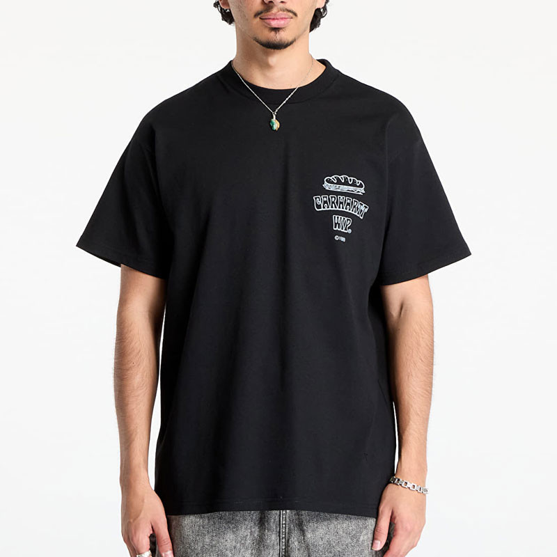 Camiseta Carhartt WIP: SS Sandwich T-Shirt (Black)