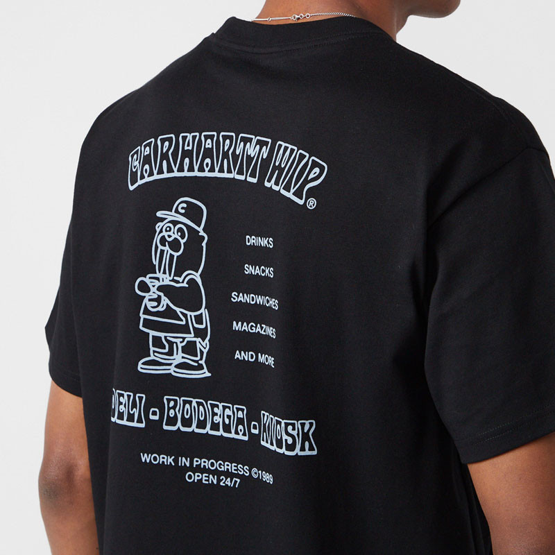 Camiseta Carhartt WIP: SS Sandwich T-Shirt (Black)