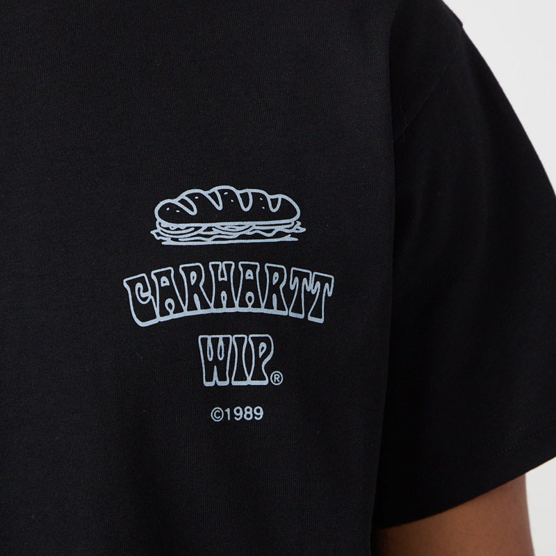 Camiseta Carhartt WIP: SS Sandwich T-Shirt (Black)