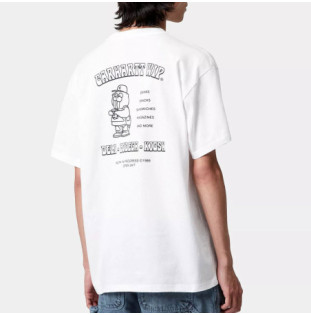 Camiseta Carhartt WIP: SS Sandwich T-Shirt (White)