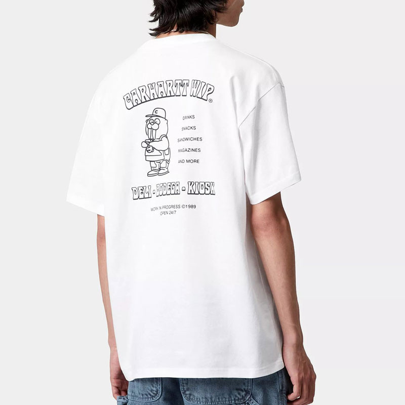 Camiseta Carhartt WIP: SS Sandwich T-Shirt (White)