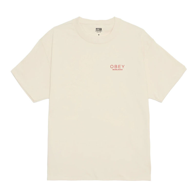 Camiseta Obey: Obey Bella Maximus (Cream)