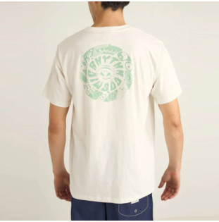 Camiseta Rhythm: Vortex Vintage SS T-Shirt (Vintage White)