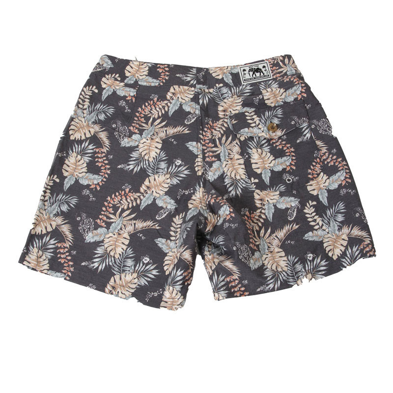 Bañador Rhythm: Tropical Paisl Trunk (Black)