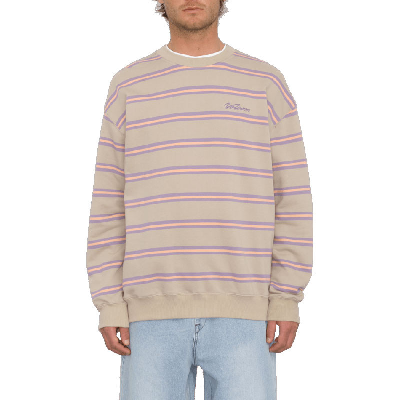 Sudadera Volcom: Rayeah Crew (Light Khaki)