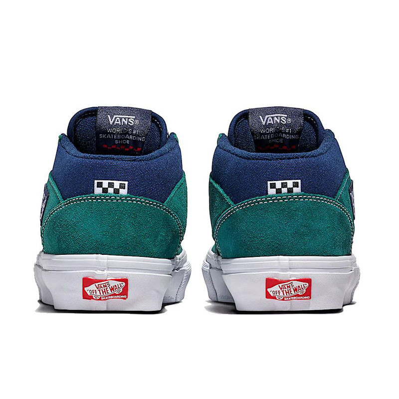 Zapatillas Vans: Skate Half Cab (Tartan Blue Green)