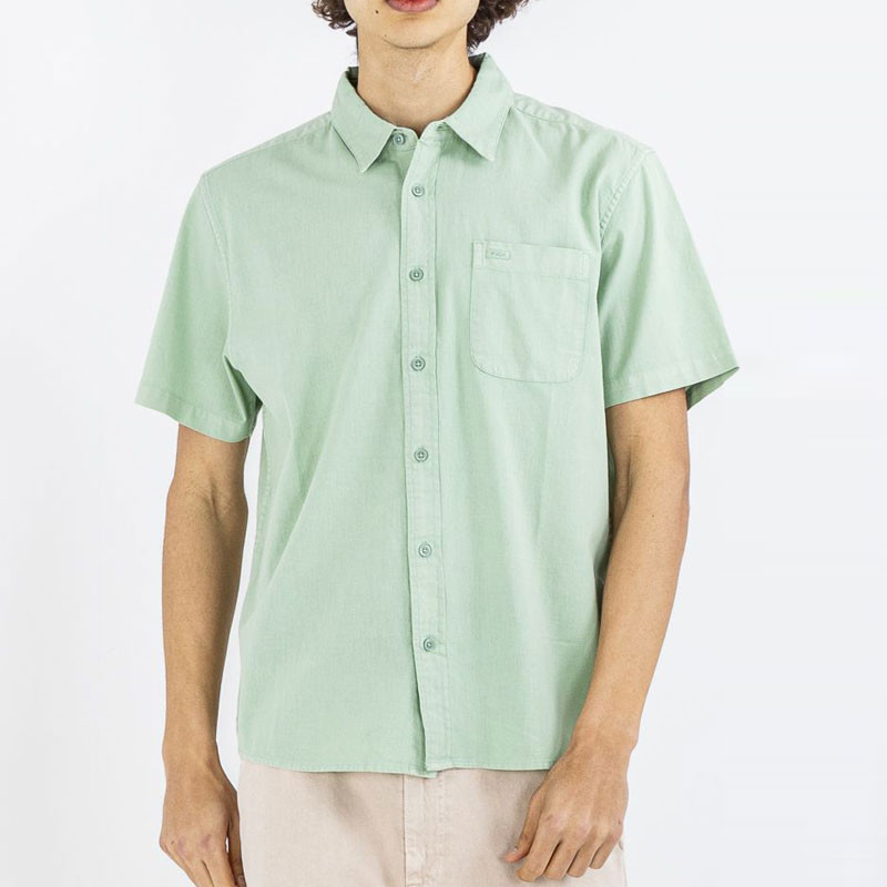 Camisa RVCA: Ptc Woven II Wvtp (Granite Green)