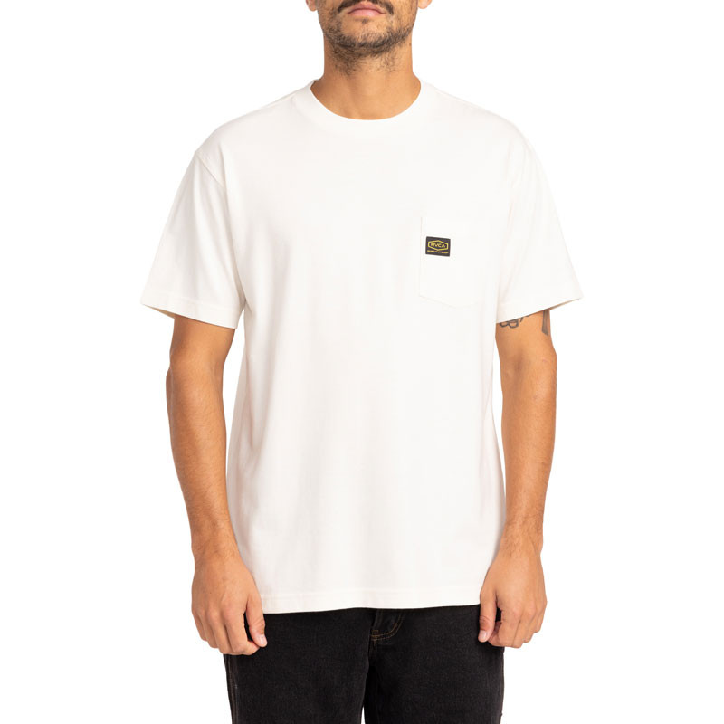 Camiseta RVCA: Americana Pocke Tees (White)