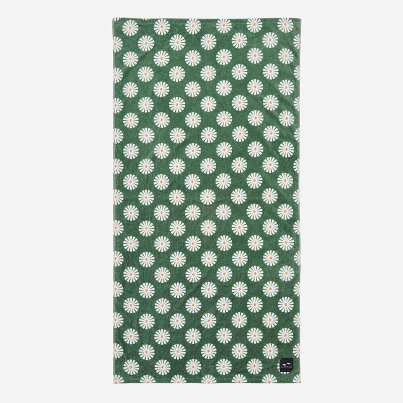Toalla Slowtide: Sun Dazed Beach (Green)