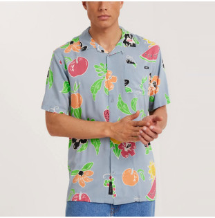 Camisa Vans: Calmosa SS Woven (Dusty Blue)