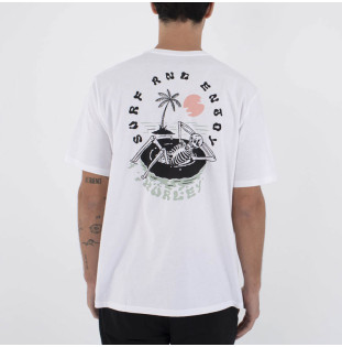 Camiseta Hurley: Floatin SS (White)