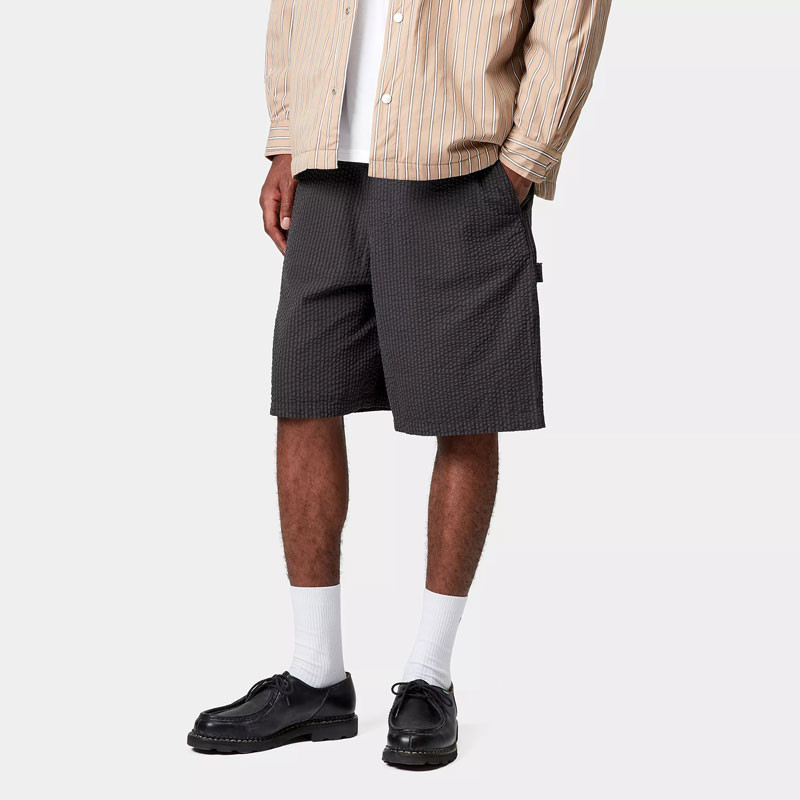 Bermuda Carhartt WIP: Toland Short (Toland Stripe Black)