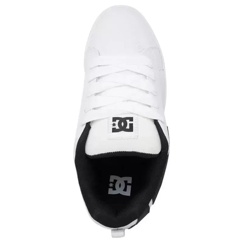 Zapatillas DC Shoes: Court Graffik (White Black Black)