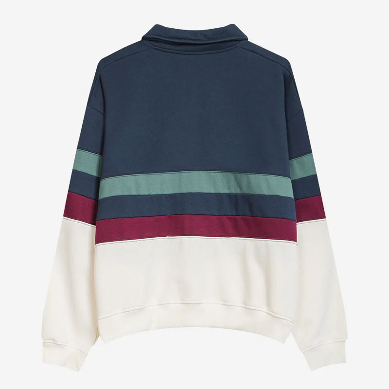 Sudadera Kaotiko: Polo Chang (Navy Heura Wine)