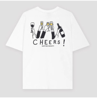Camiseta Kaotiko: MC Cheers Organic Cotton (White)