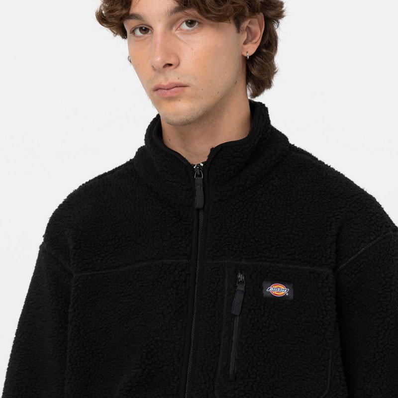 Chaqueta Dickies: Mount Hope Fleece (Black)