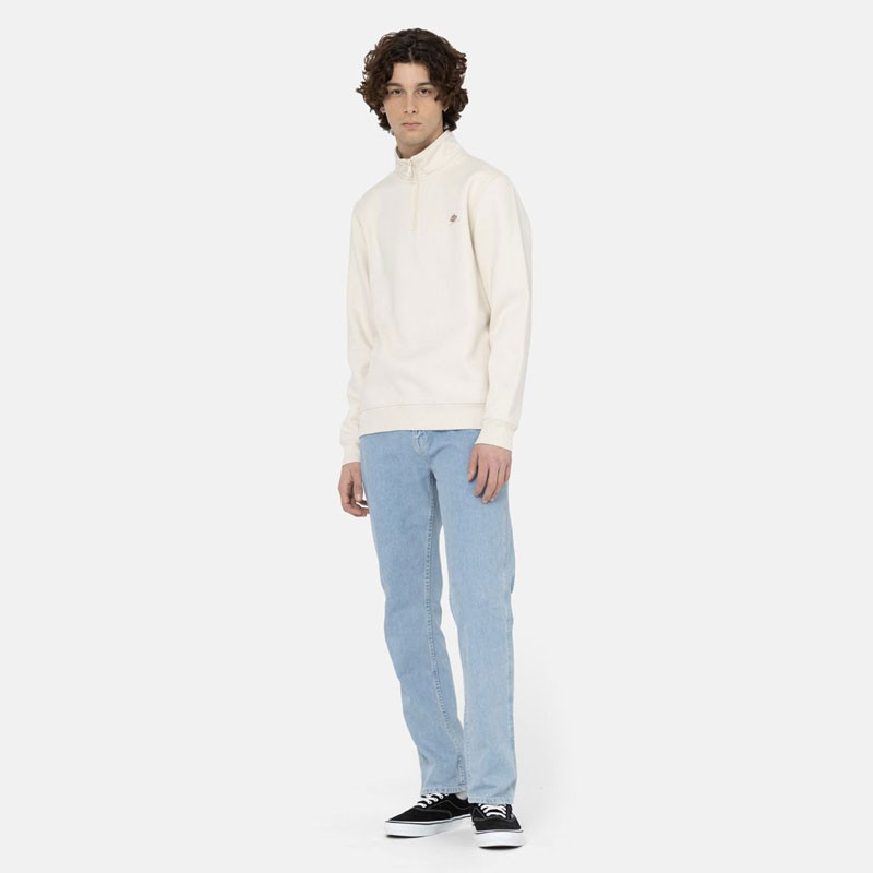 Sudadera Dickies: Oakport Quarter Zip (Whitecap Gray)