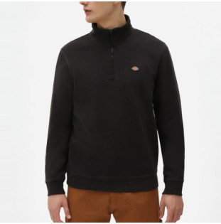 Sudadera Dickies: Oakport Quarter Zip (Black)