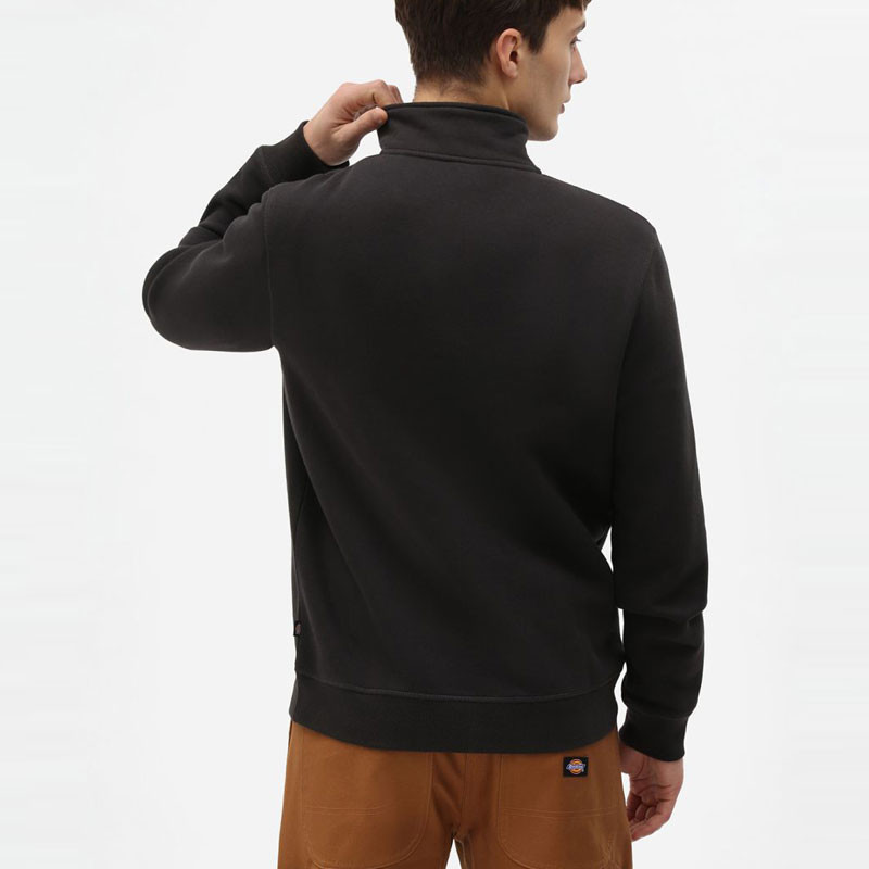 Sudadera Dickies: Oakport Quarter Zip (Black)