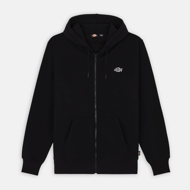 Sudadera Dickies: Summerdale Zip (Through Black)
