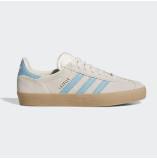 Zapatillas Adidas: Gazelle ADV (Wonder White Prelov Blue Gum)