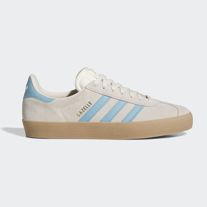 Zapatillas Adidas: Gazelle ADV (Wonder White Prelov Blue Gum)