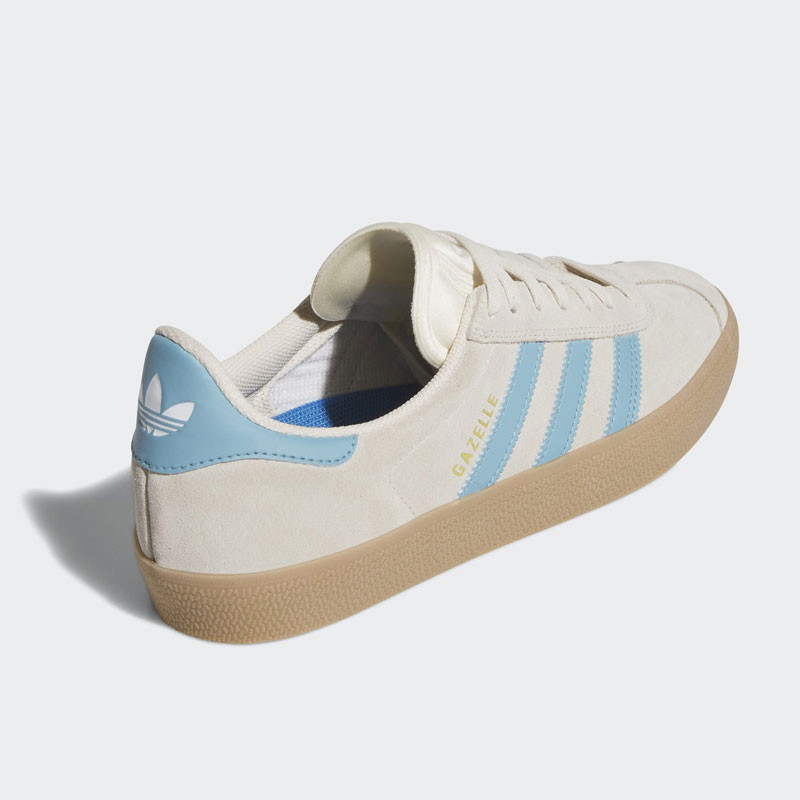 Zapatillas Adidas: Gazelle ADV (Wonder White Prelov Blue Gum)