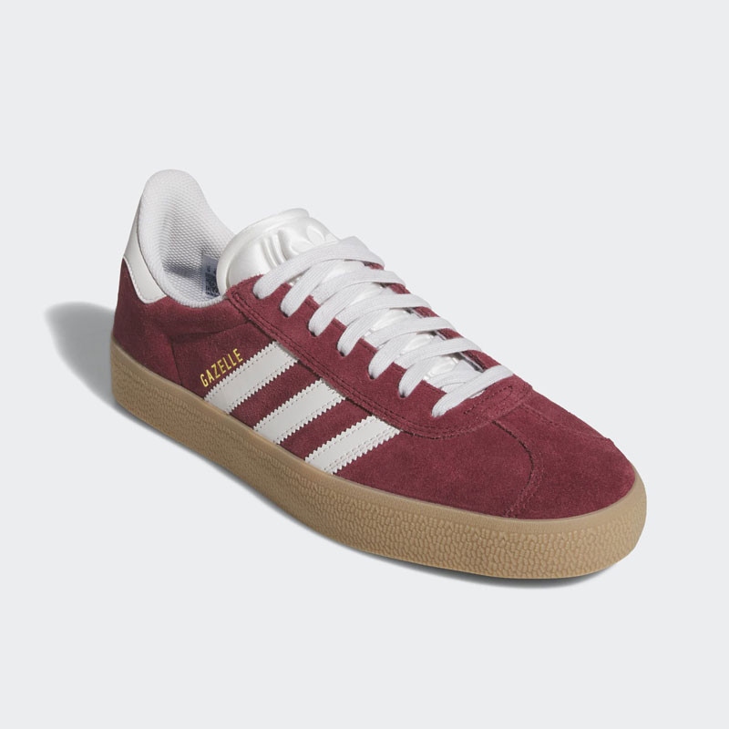 Zapatillas Adidas: Gazelle ADV (Shadow Red Cryst Wt Gld Met)