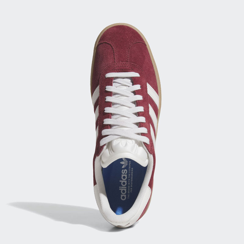 Zapatillas Adidas: Gazelle ADV (Shadow Red Cryst Wt Gld Met)