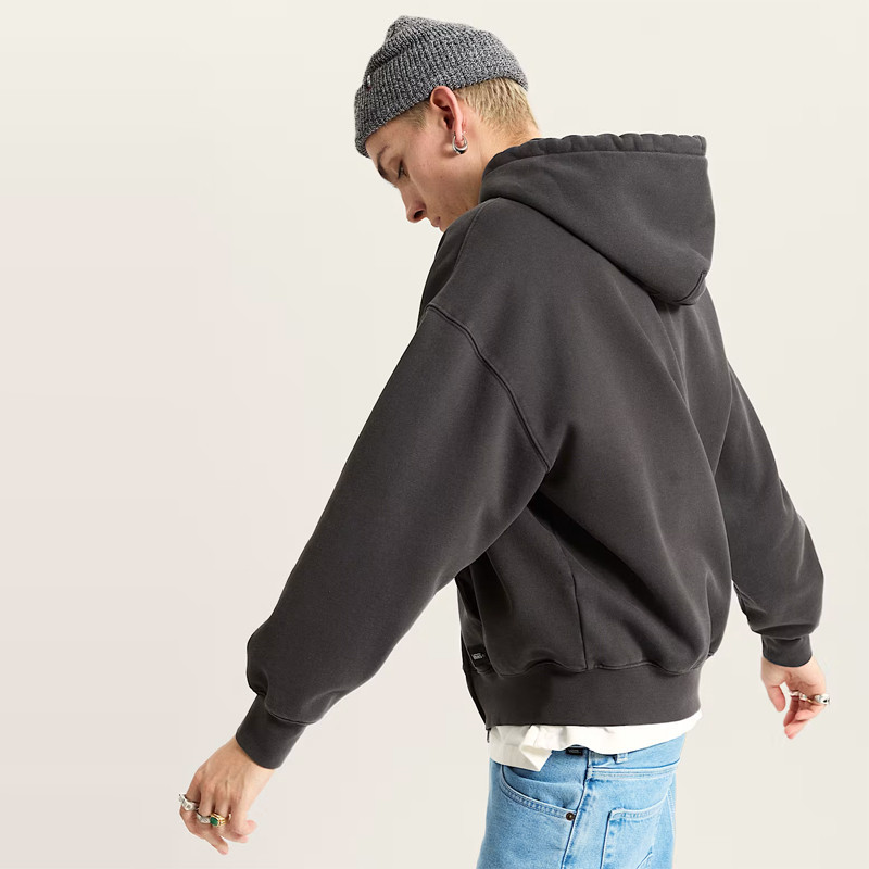 Sudadera Vans: LX Zip Hoodie (Faded Black)