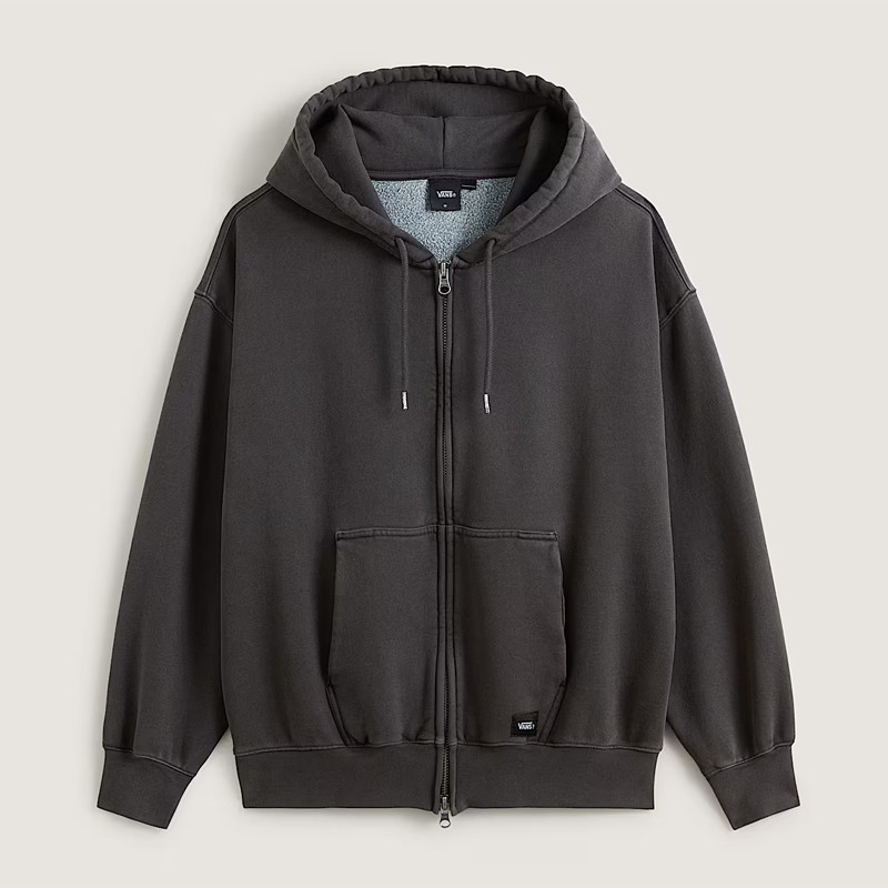 Sudadera Vans: LX Zip Hoodie (Faded Black)