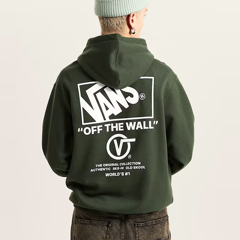 Sudadera Vans: Stockpile Pullover (Dried Kelp)