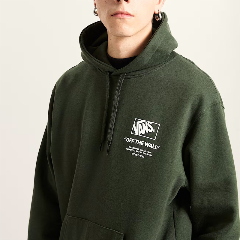 Sudadera Vans: Stockpile Pullover (Dried Kelp)