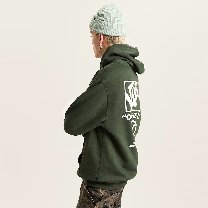 Sudadera Vans: Stockpile Pullover (Dried Kelp)
