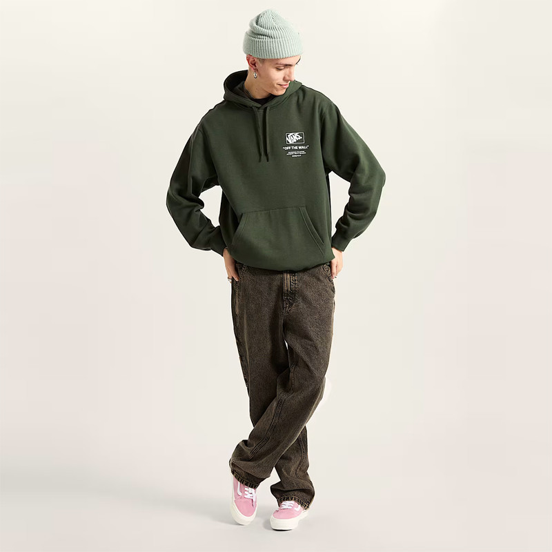 Sudadera Vans: Stockpile Pullover (Dried Kelp)