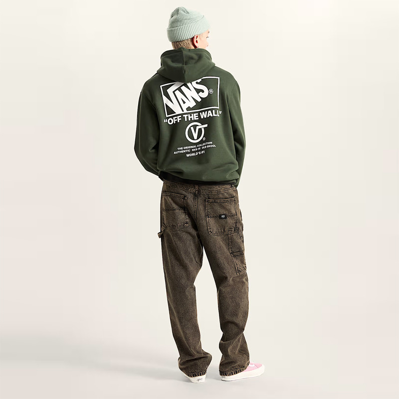 Sudadera Vans: Stockpile Pullover (Dried Kelp)
