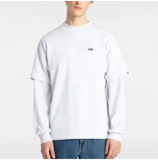 Camiseta Vans: Left Chest II Loose SS (Light Grey)