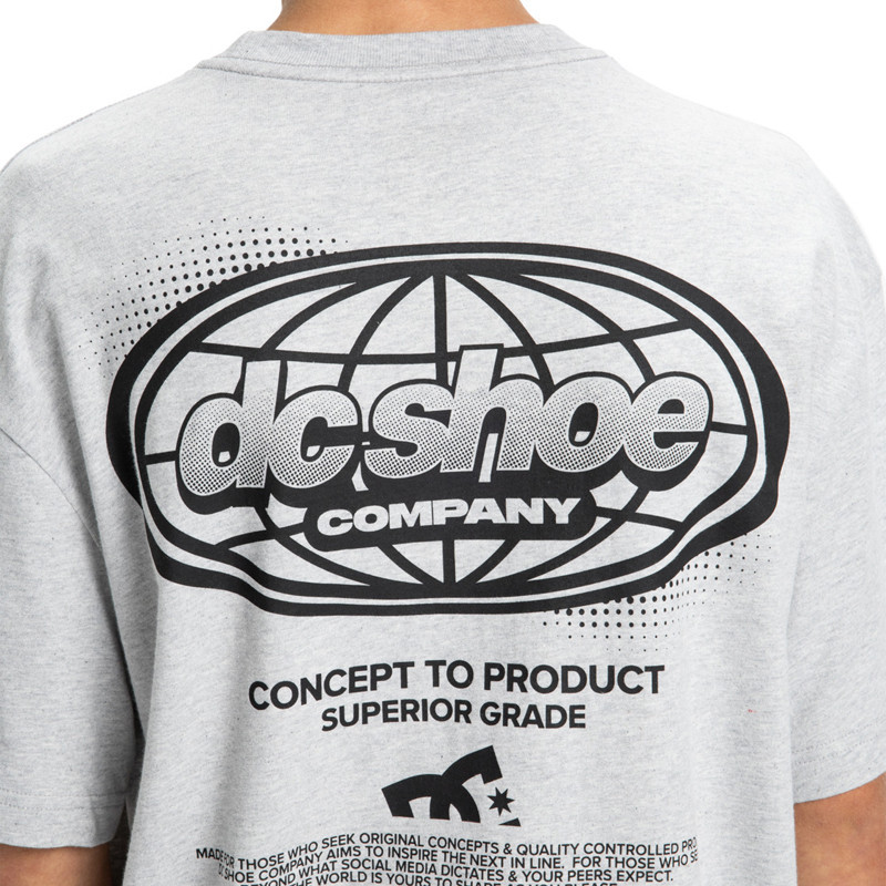 Camiseta DC Shoes: Trotter (Light Heather Grey)