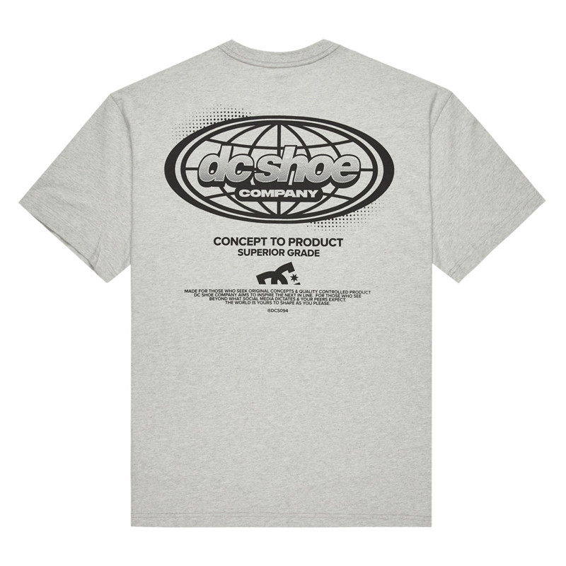 Camiseta DC Shoes: Trotter (Light Heather Grey)