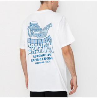 Camiseta Brixton: Horsepower SS Stt (White)