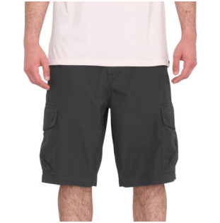 Bermuda Volcom: Grande Barracks Cargo 22 (Asphalt Black)