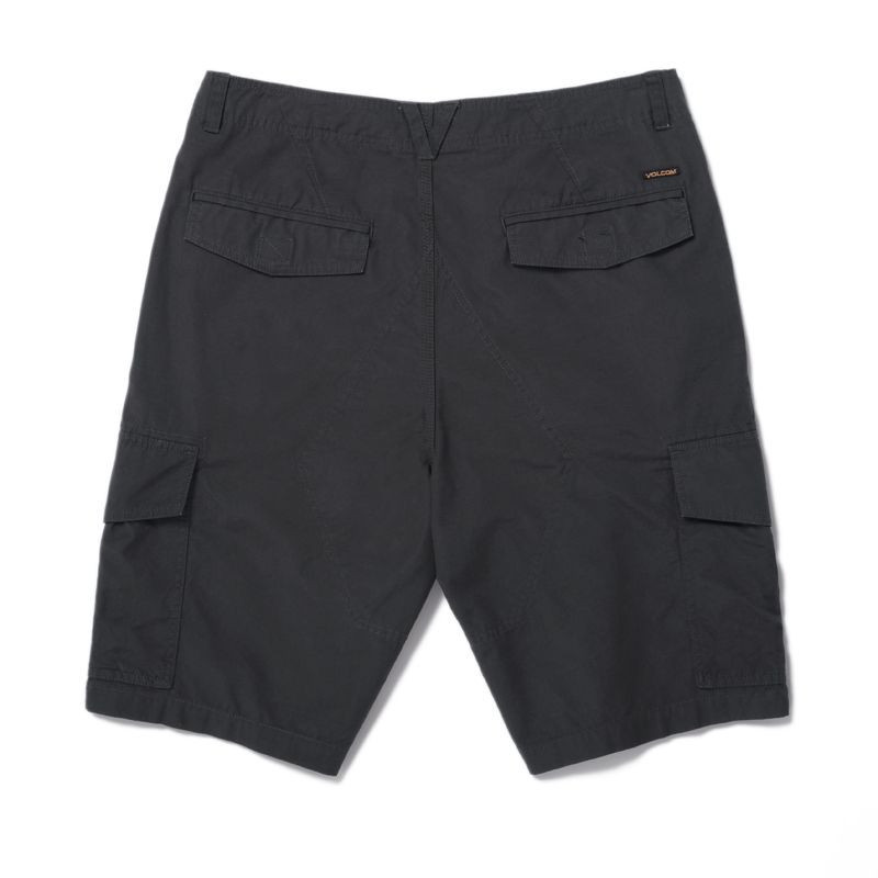 Bermuda Volcom: Grande Barracks Cargo 22 (Asphalt Black)