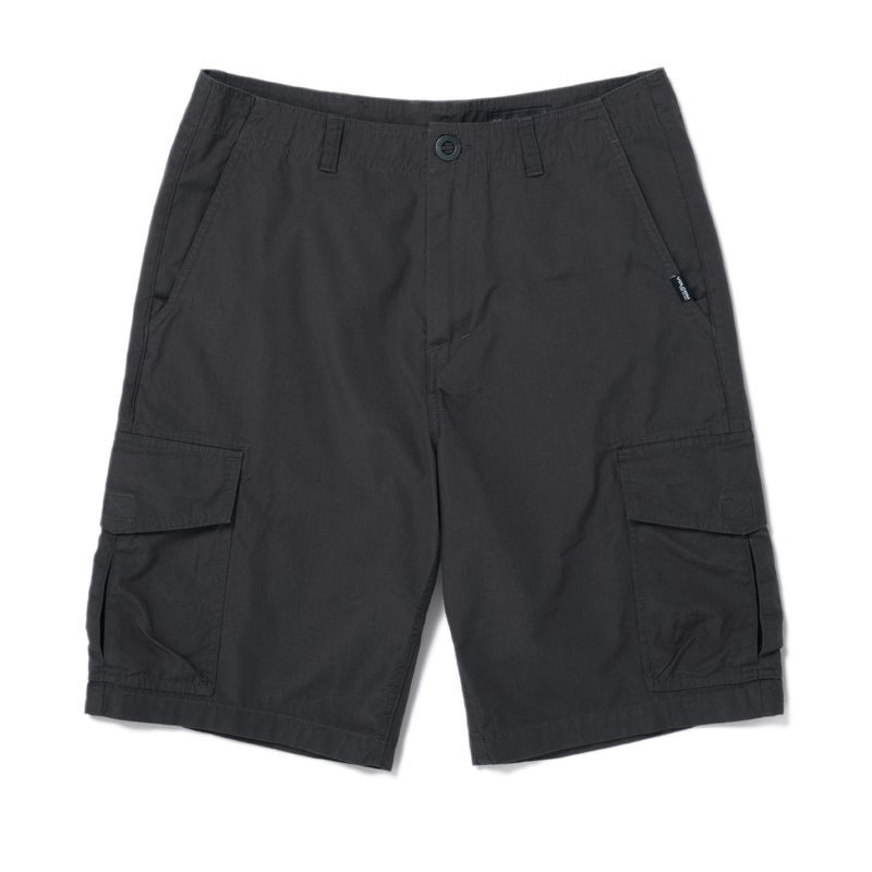 Bermuda Volcom: Grande Barracks Cargo 22 (Asphalt Black)