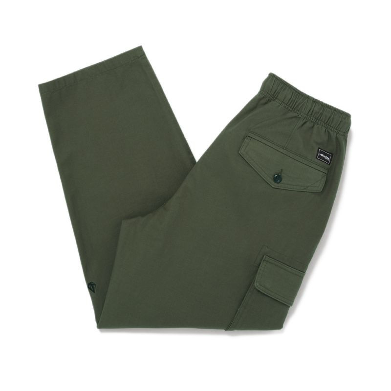 Pantalón Volcom: Billow Tapered Ew Cargo (Squadron Green)